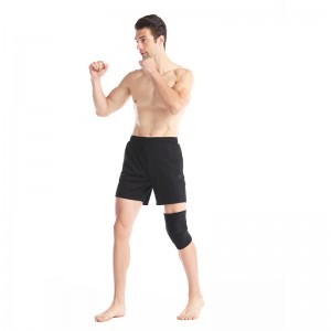 10 mm dicke Neopren-Kniebandage mit Schaumstoffpolster