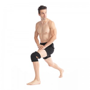 10 mm dicke Neopren-Kniebandage mit Schaumstoffpolster