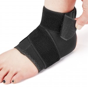 Breathable Neoprene Adjustable Compression Ankle Guard