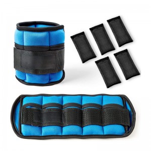 Yiyọ Pockets Wrist ati Ankle Weights