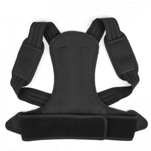 Diamond Mesh ndi Velvet Fabric Back Shoulder Corrector for Men and Women