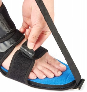 Unisex reguliuojamas nuleidžiamas pėdų įtvaras pėdai aukštyn