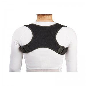 Sipò kolòn vètebral Po-zanmitay Respirant Back Support Belt