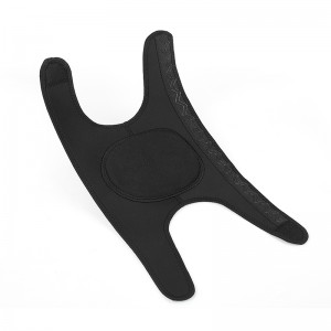 10 mm dicke Neopren-Kniebandage mit Schaumstoffpolster