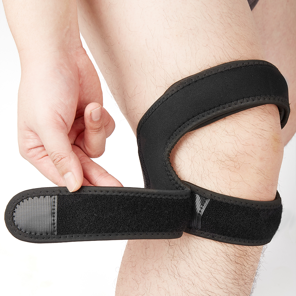 Neoprene Patellar Tendon Knee Support Brace Gambar Unggulan