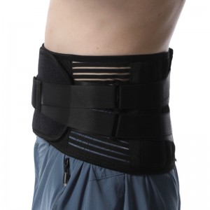 Ledvena opora s 6 kostmi za bolečine v hrbtu
