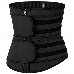 ဖြုတ်တပ်နိုင်သောကြိုး 2 ခု 25 Steel Bone Waist Trainer