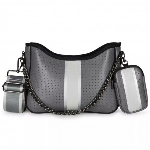 กระเป๋า Neoprene Crossbody สองสายจากโรงงานโดยตรง