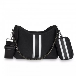 กระเป๋า Neoprene Crossbody สองสายจากโรงงานโดยตรง