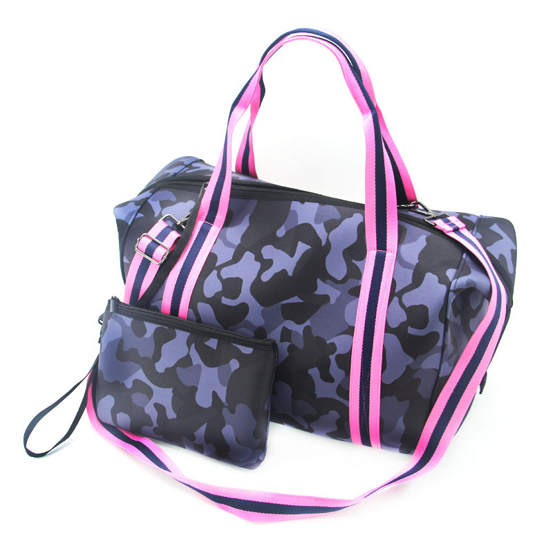 Neoprene Duffle Bag for Travel Featured Umfanekiso