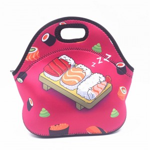 7mm Kekandelan Neoprene Lunch Bag karo Zipper