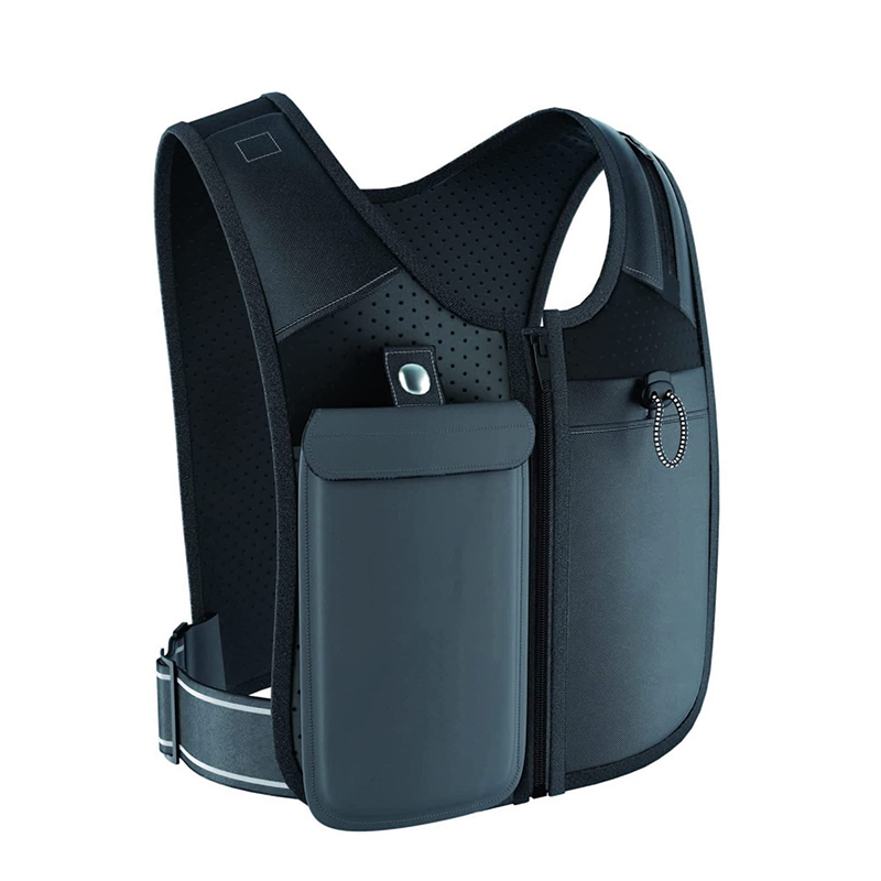 I-Neoprene Reflective Running Vest eneepokotho ezi-2 ezinkulu