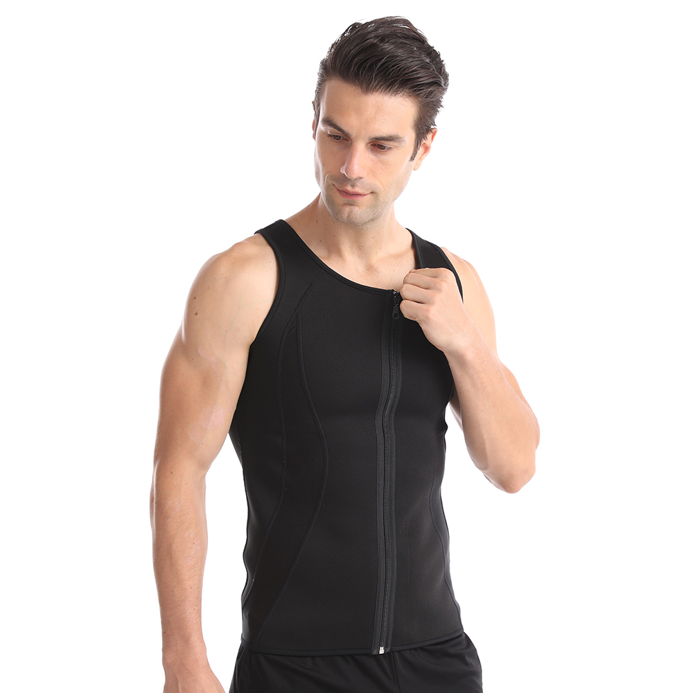 पुरुषहरूको लागि Neoprene Shapewear फिटनेस खेल स्वेटसूट