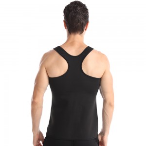 Neoprene Shapewear Amọdaju Ere idaraya Sweatsuit fun Awọn ọkunrin