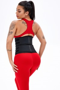 2 Removable Straps 25 Steel Bone Waist Trainer