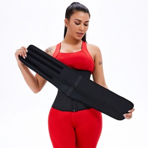 2 Removable Straps 25 Steel Bone Waist Trainer