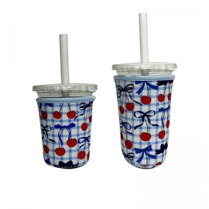 Custom Patterns Coffee Can Cooler Neoprene Coffee Cup Sleeve for 16-18oz and 22-24oz